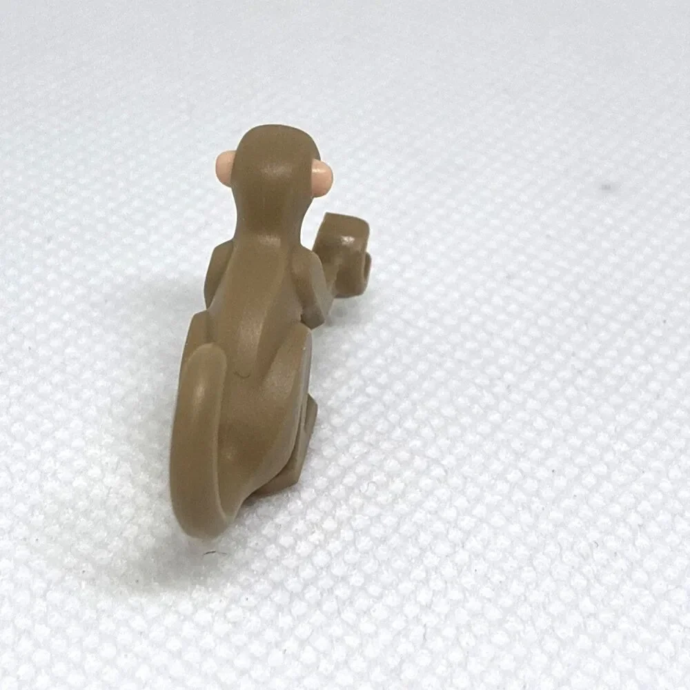 LEGO Parts - Dark Tan Monkey with Light Nougat Face - No 77864pb01 - QTY 1